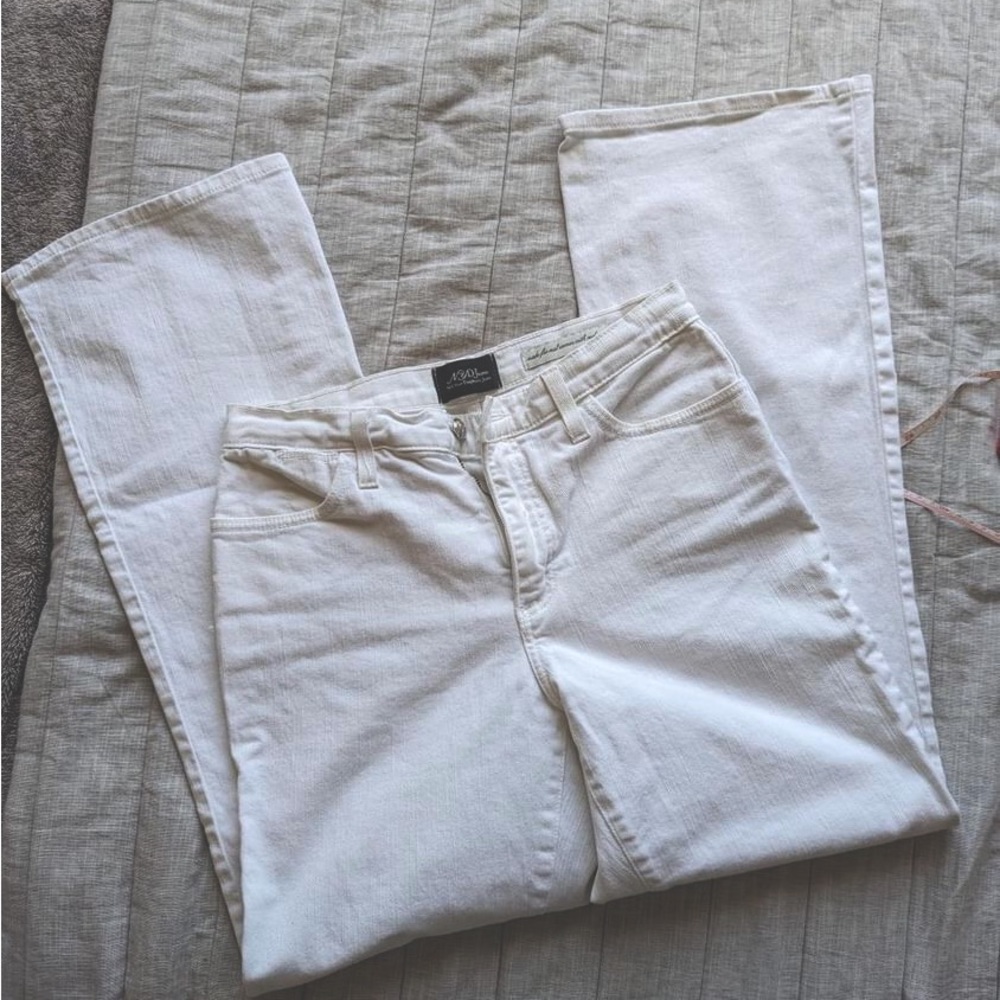 NYDJeans white denim, size 6